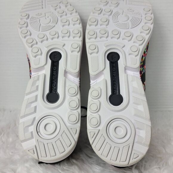 Adidas Torsion ZX Flux MultiColor Prism Men's Size 10.5 Running Sneakers M19845 - Picture 10 of 10